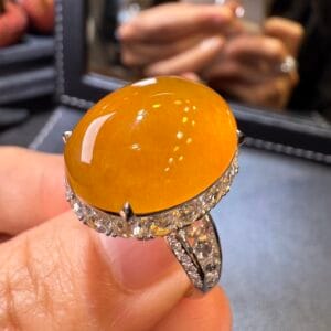 Nhẫn Phỉ Thuý A Hoàng Phỉ Vip