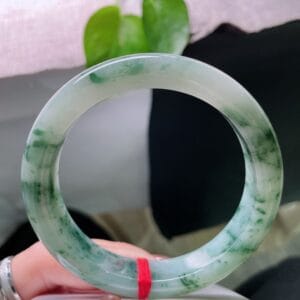 Vòng Ngọc Phỉ Thuý Type A Hoa Bay NI 56-57