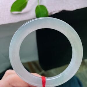 Vòng Ngọc Phỉ Thuý Type A Bạch Ngọc NI 55-56