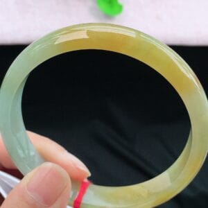 Vòng Ngọc Phỉ Thuý Type A Hoàng Phỉ NI 64-65 25 - araca.vn