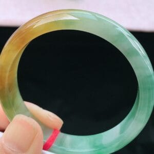 Vòng Ngọc Phỉ Thúy Type A Hoàng Gia Lục NI 55-56 11 - araca.vn