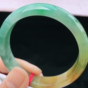 Vòng Ngọc Phỉ Thúy Type A Hoàng Gia Lục NI 55-56 15 - araca.vn