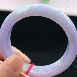 Vòng Ngọc Phỉ Thúy Type A Tím Tử La Lan NI 56-57 13 - araca.vn