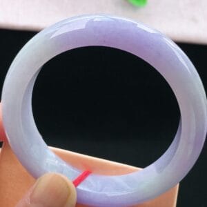 Vòng Ngọc Phỉ Thúy Type A Tím Tử La Lan NI 56-57