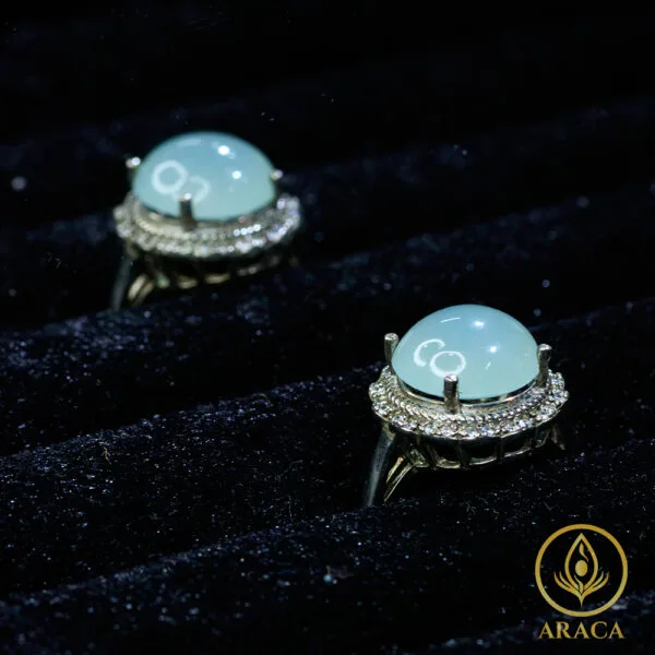 Nhẫn Đính Ngọc Phỉ Thúy Lam tại Araca