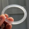 Vòng Chalcedony Bạch Nguyệt Quang Bản Đũa Mảnh Vip NI 49-54
