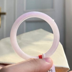 Vòng Ngọc Phỉ Thuý Type A Ánh Tím NI 52.2 (Sao chép)